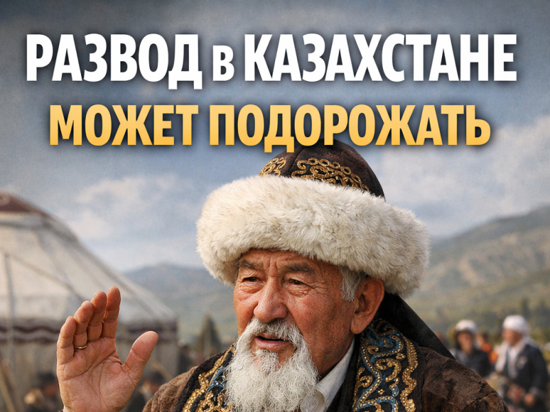 Развод в Казахстане может подорожать 2026: Что изменится и как это повлияет на семьи
